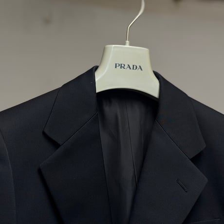 prada chester field coat