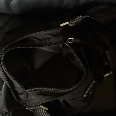 prada nylon logo bag A