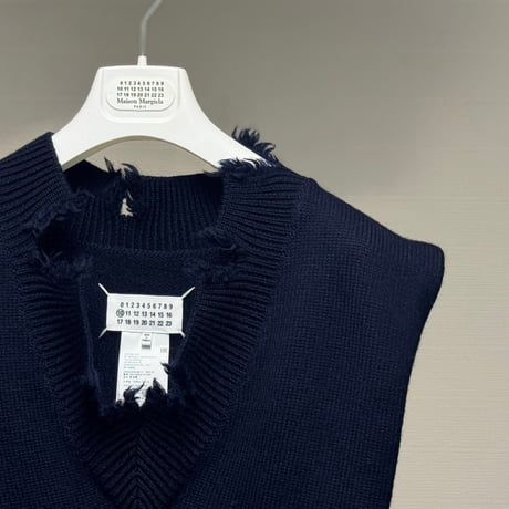新品 maison margiela destroy knit
