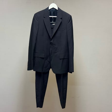 alexander mcqueen black setup suit