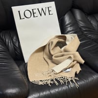 国内正規 loewe anagram cashmere muffler