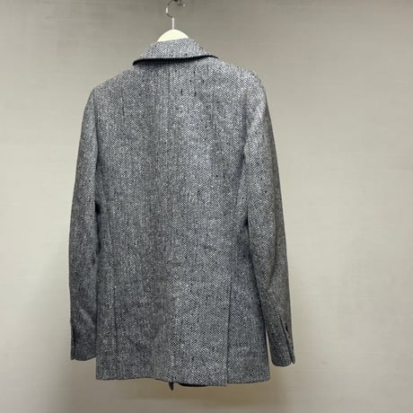 driesvannoten tweed double coat