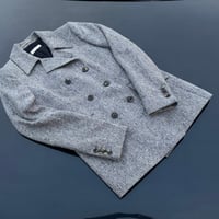 driesvannoten tweed double coat