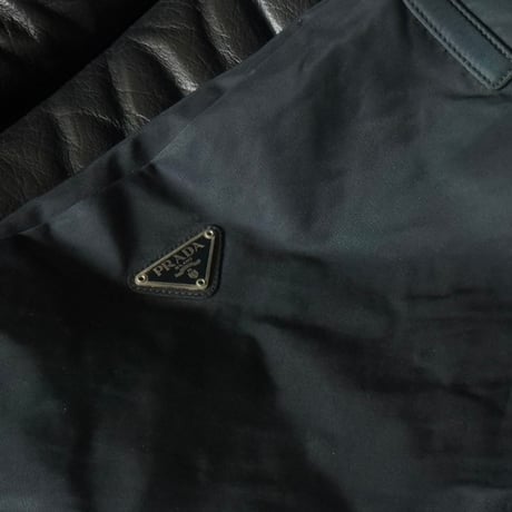 prada nylon logo bag F