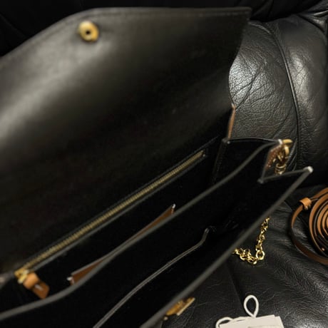 zanchetti leather shoulder bag