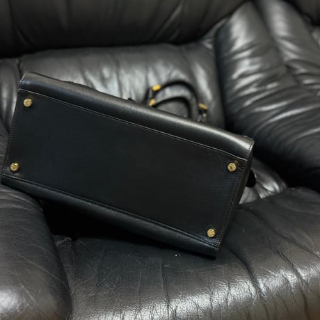 giorgio armani leather bag