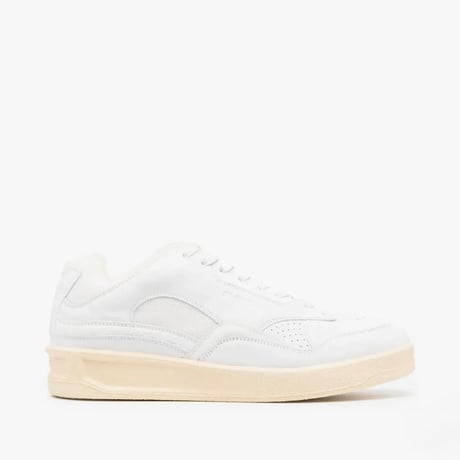 新品 jilsander logo lettering leather sneakers 41