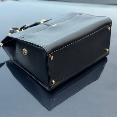 giorgio armani leather bag