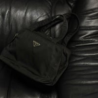 prada nylon logo bag #1