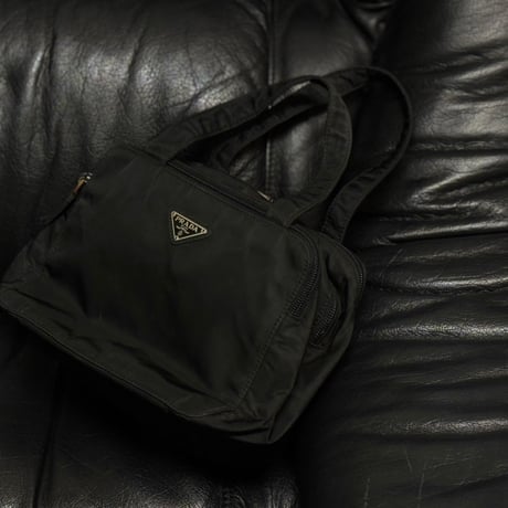prada nylon logo bag #1