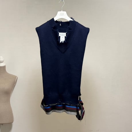 新品 maison margiela destroy knit