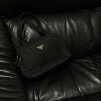 prada nylon logo bag #2
