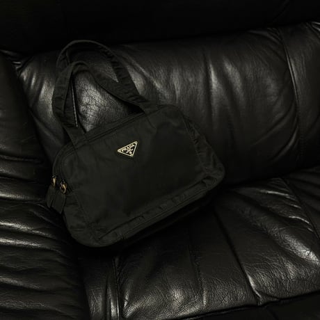 prada nylon logo bag #2