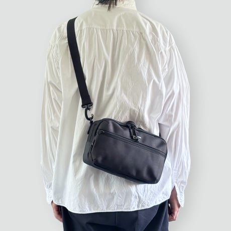 Chambray SHOULDER BAG / BLACK