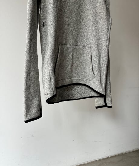 “Nike” design knit sweat parka