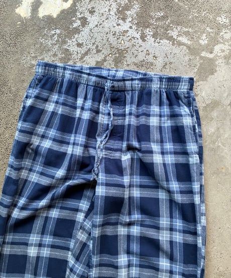 “LANDS’ END” flannel check pajama pants