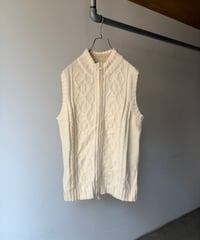 “Denim&Co.” Alan knit high neck vest