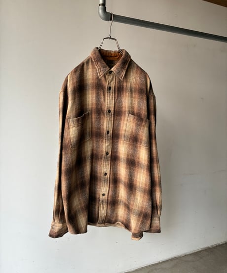 “St John’s Bay” heavy flannel check shirt