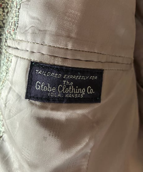 “Alpagora for The Globe Clothing Co.” tweed tailored jacket