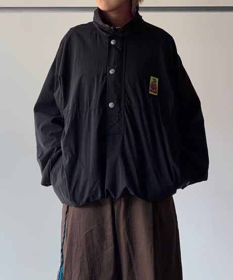 “Ocean Pacific” nylon reversible high neck pullover