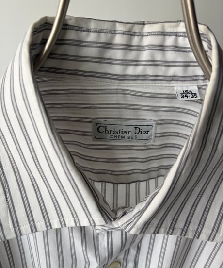 “Christian Dior” Stripe Dress Shirt