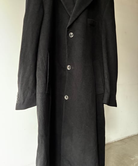 “Lauren” Cashmere blend wovened in Italy long coat