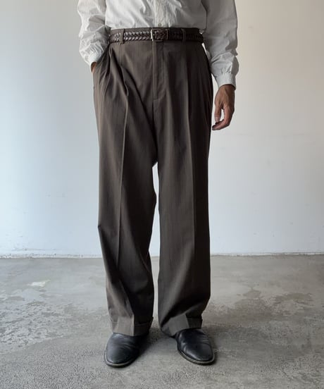 “Claiborne” polyester rayon stripe slacks