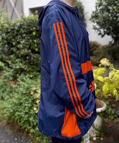 “adidas” Nylon Hoodie Pullover