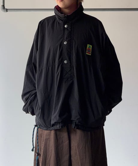 “Ocean Pacific” nylon reversible high neck pullover