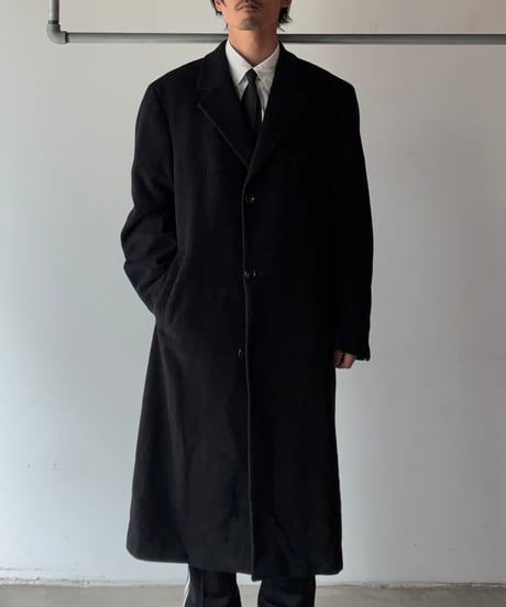 “Lauren” Cashmere blend wovened in Italy long coat