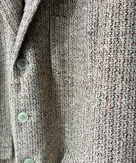 “Alpagora for The Globe Clothing Co.” tweed tailored jacket
