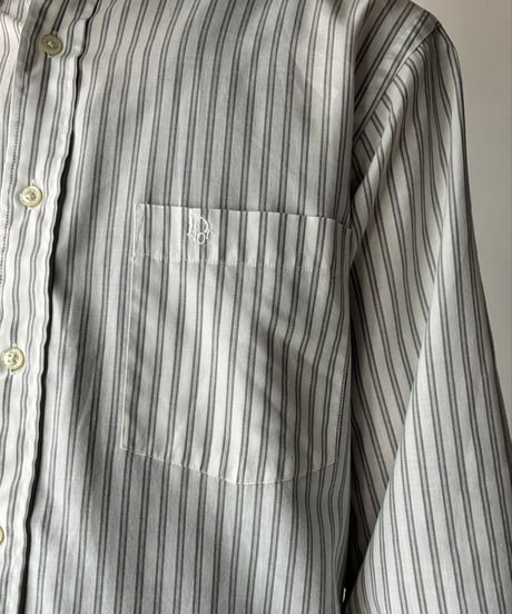 “Christian Dior” Stripe Dress Shirt