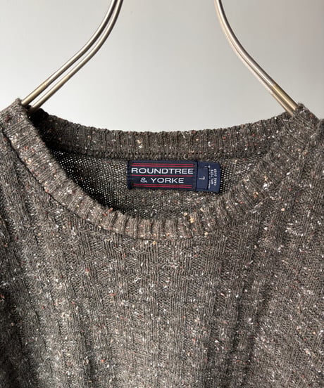 “Roundtree&Yorke” nep cotton knit
