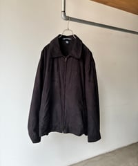 Peach Skin Drizzler Jacket -sumikuro black-