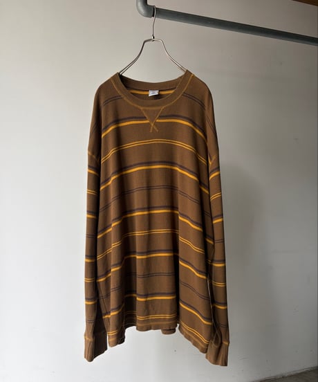 “OLD NAVY” Border Thermal Long Sleeve Tee