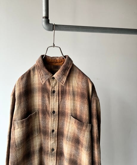 “St John’s Bay” heavy flannel check shirt