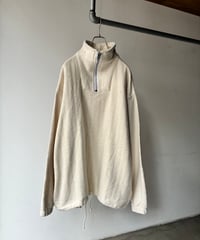 “EARTH RAGZ” nep blanket high neck half zip pullover