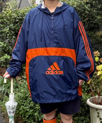 “adidas” Nylon Hoodie Pullover