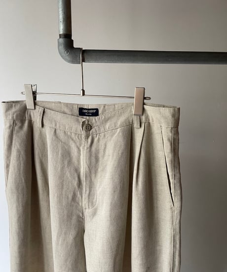 “DOCKERS” Linen Cotton Slacks