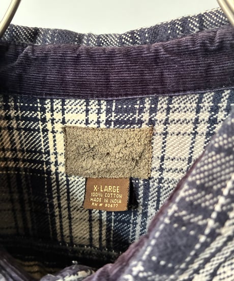 “St John’s Bay” heavy flannel shirt
