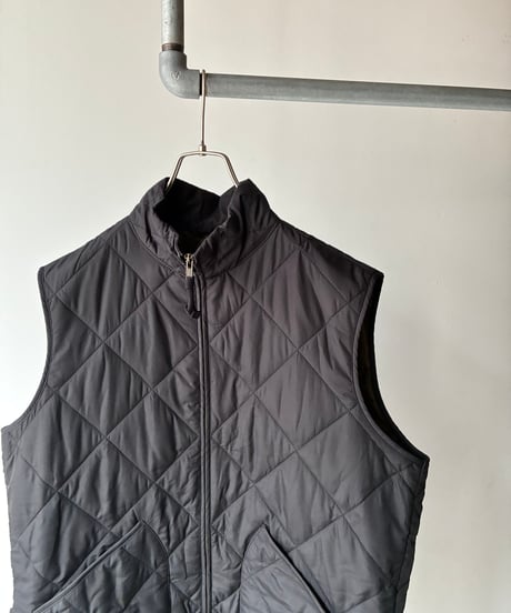 “J.CREW” quilting high neck vest