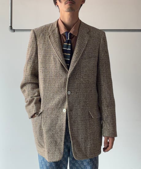 “Alpagora for The Globe Clothing Co.” tweed tailored jacket