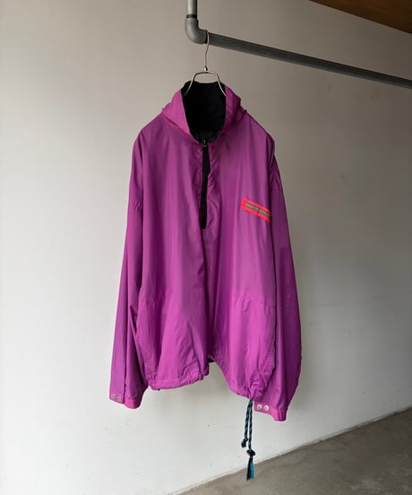 “Ocean Pacific” nylon reversible high neck pullover
