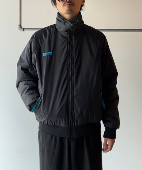 “Columbia” nylon padding reversible jacket