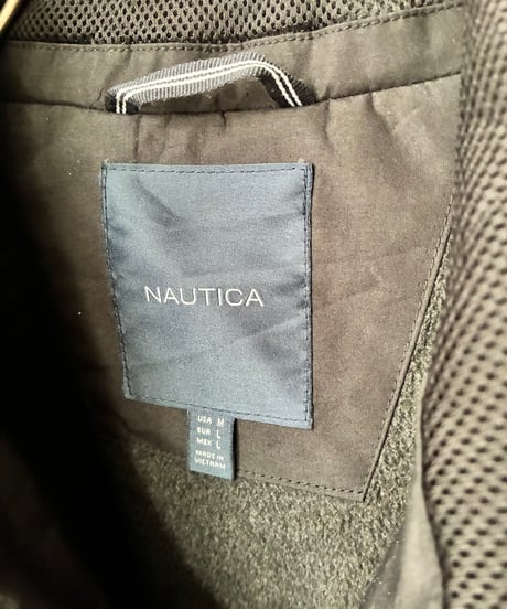 “NAUTICA” shell high neck blouson