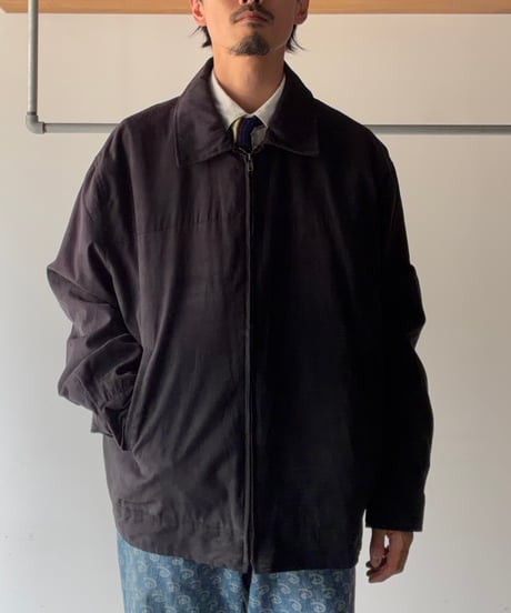 Peach Skin Drizzler Jacket -sumikuro black-