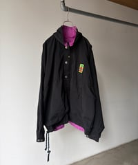 “Ocean Pacific” nylon reversible high neck pullover