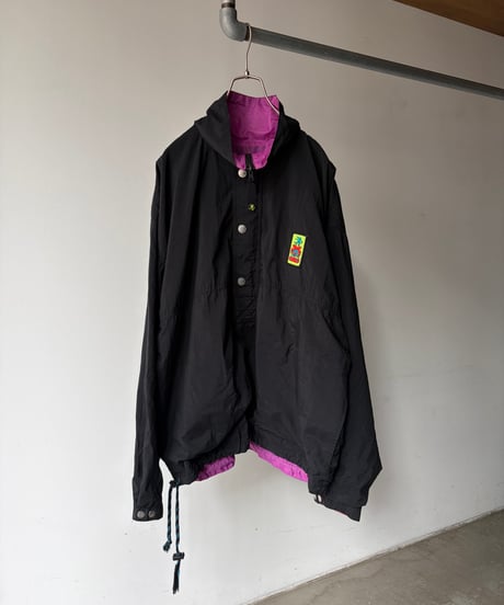 “Ocean Pacific” nylon reversible high neck pullover