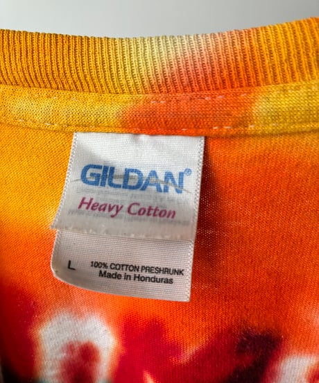 Heart tie dye long sleeve tee