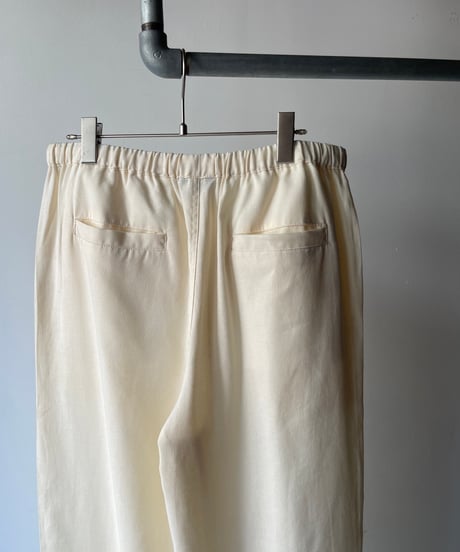 Cotton Polyester Easy Wide Pants
